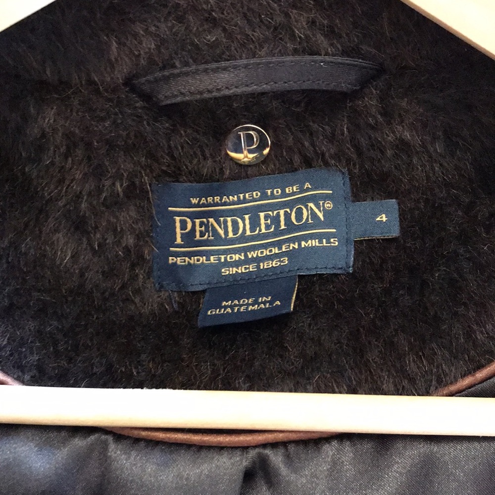 Pendleton Wool & Alpaca Coat Jacket Euc 4 Excelle… - image 4